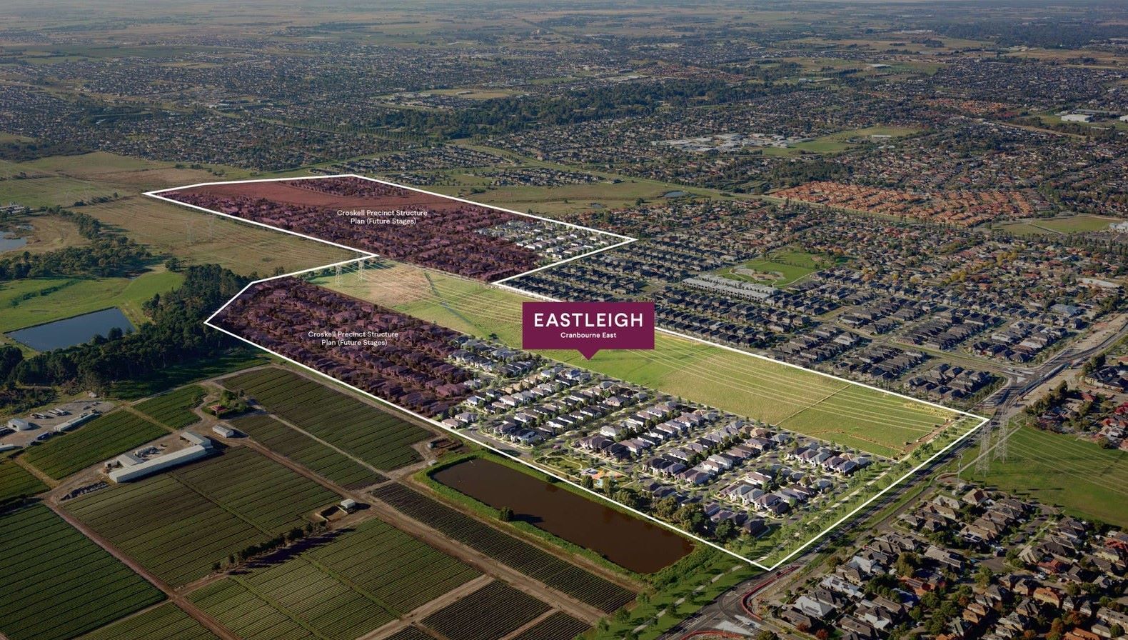 Eastleigh - Cranbourne East Aerial