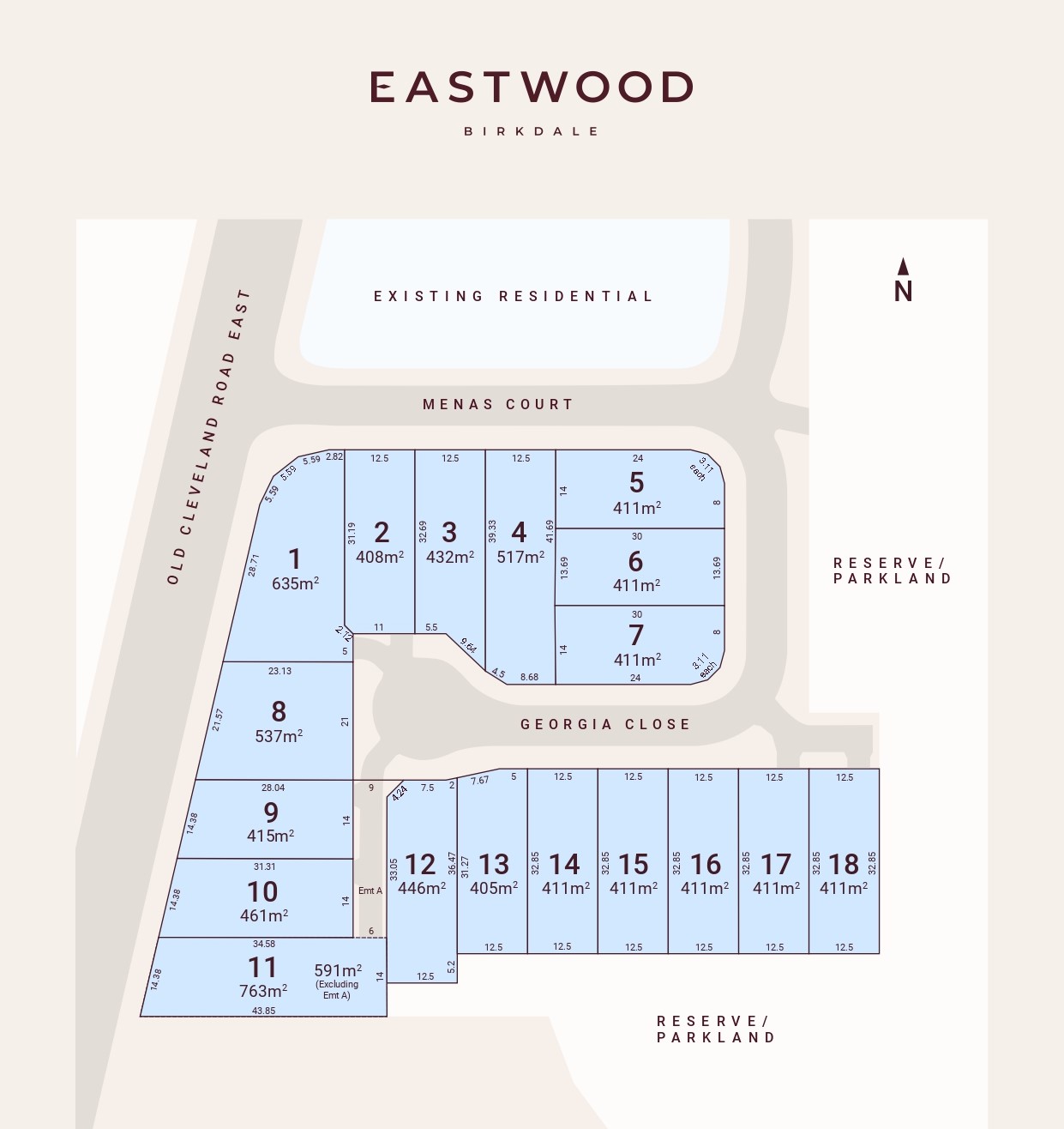 Eastwood Birkdale Estate - Birkd Masterplan