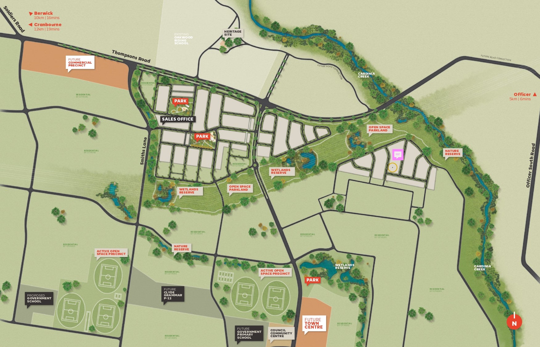 Glenvill Homes on Rockdale Road, Smiths Park - Rockdale Road, Clyde North VIC 3978