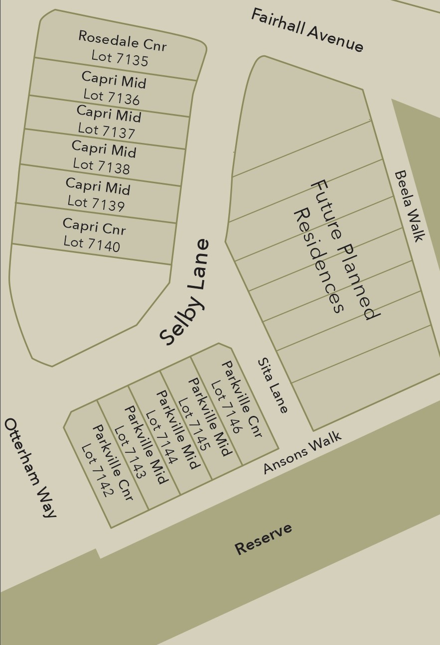 Eden Grove Townhomes at Harpley Estate - Werribee Master Plan