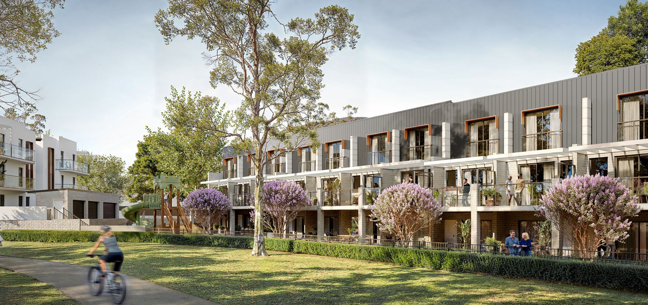 Eden Park Terraces - Jacka Streetscape