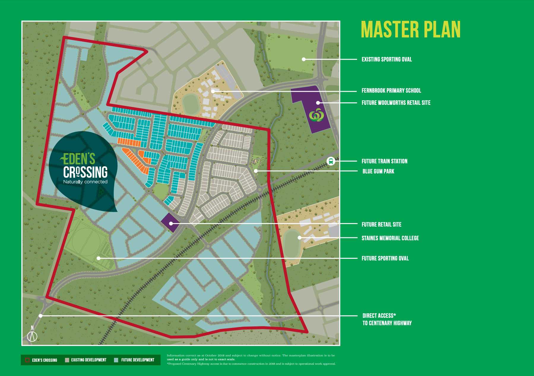 Eden's Crossing Estate - Redbank Plains Masterplan