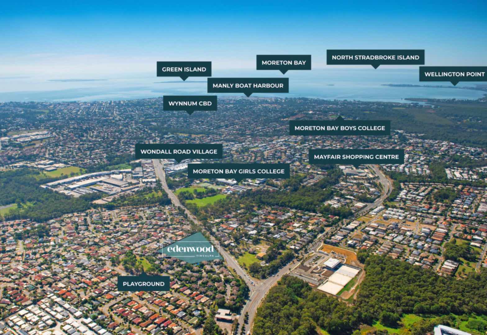 Edenwood Estate - Tingalpa Aerial