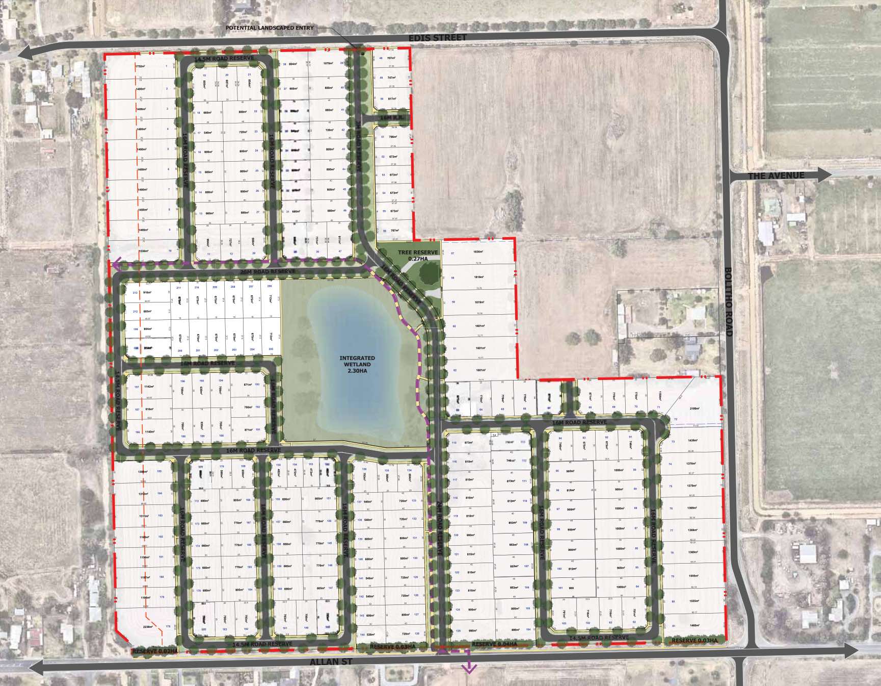 Edge Estate - Kyabram Masterplan