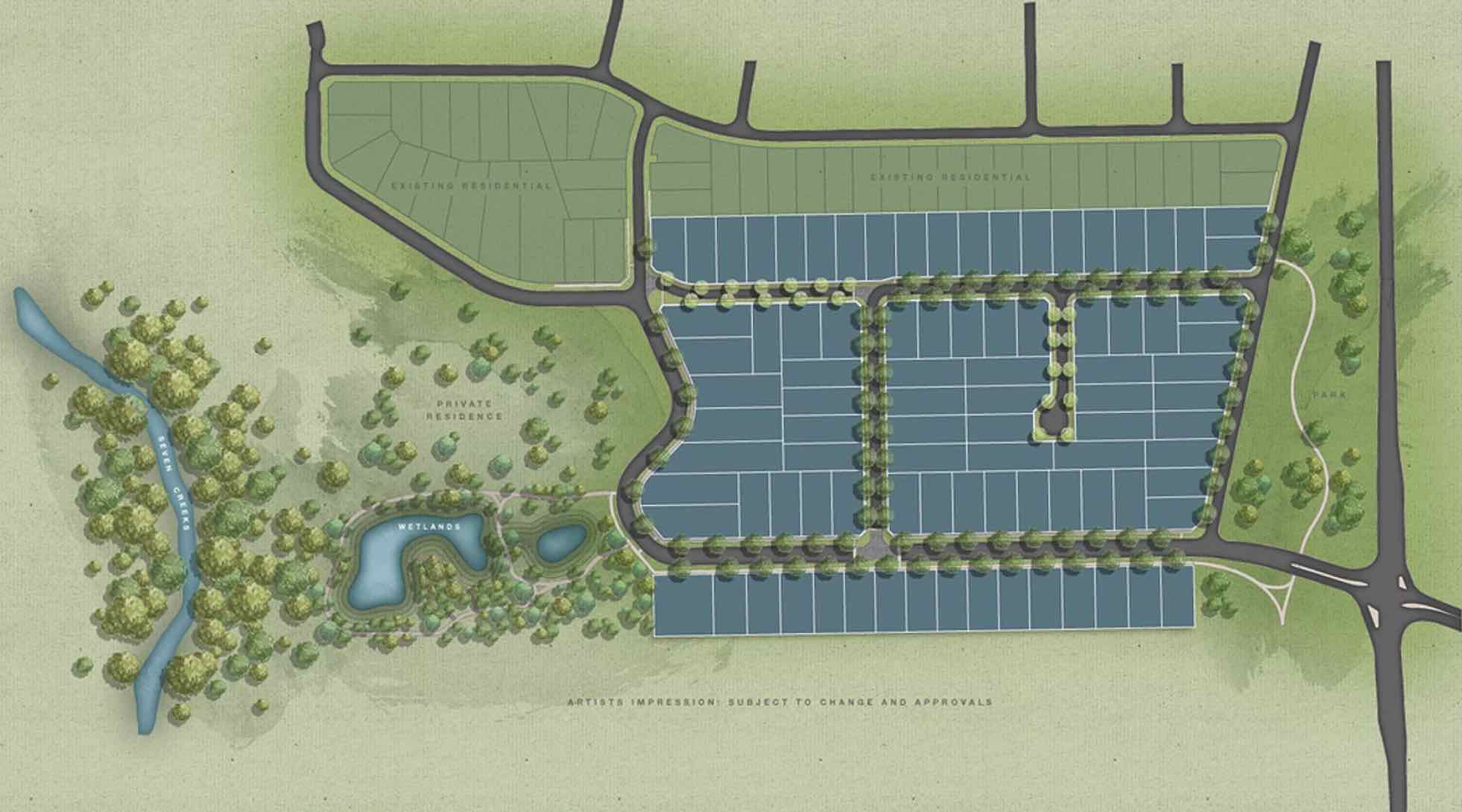 Edgewater Place Estate - Kialla Masterplan_0