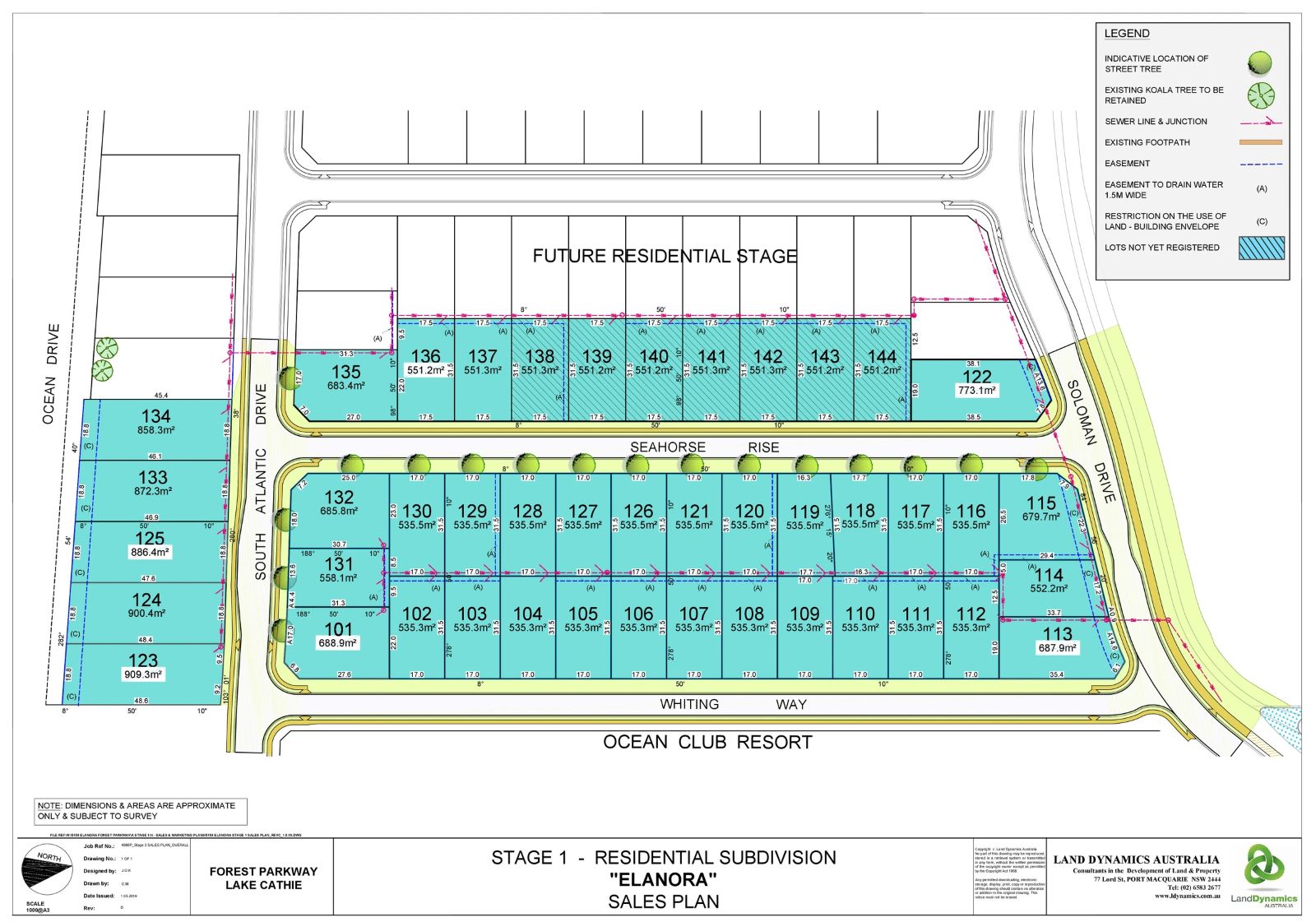 Elanora Estate - Lake Cathie Stage 1 Plan