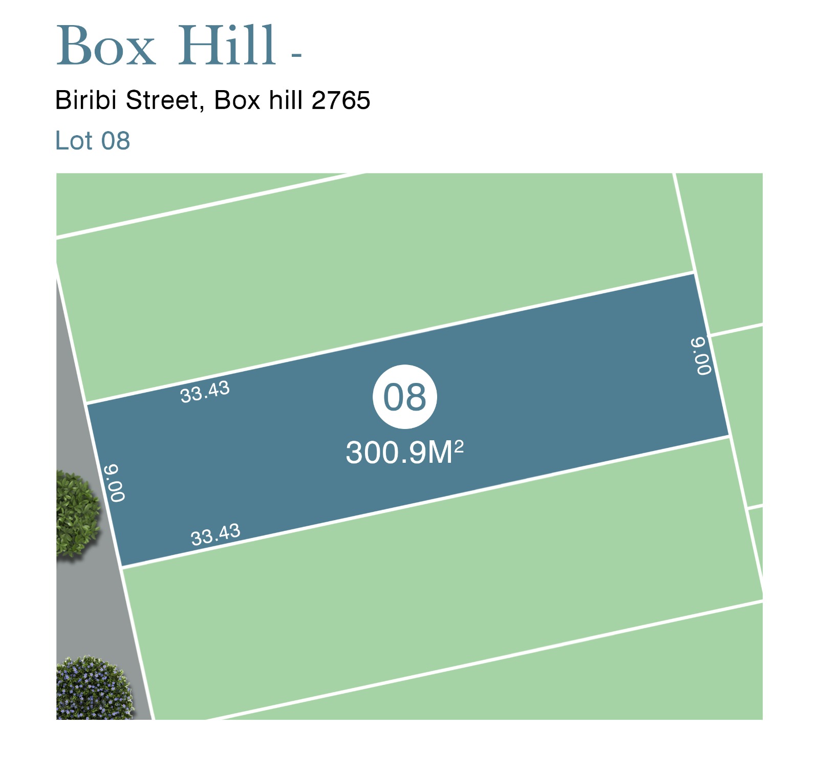 Elante Hills Estate - Box Hill Floorplan