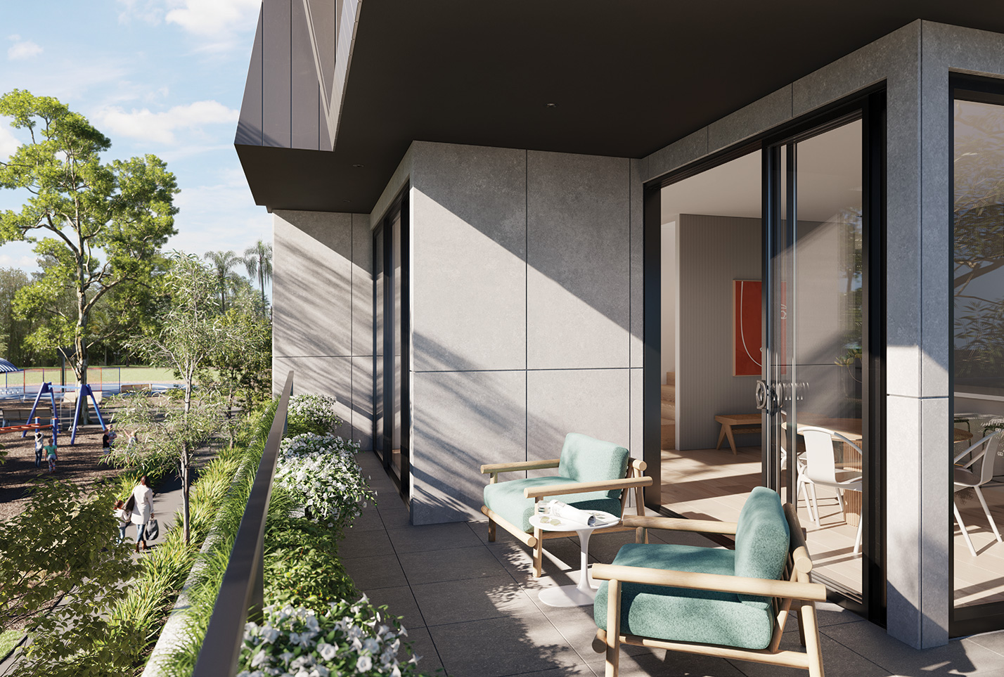 Eldridge on the Park Estate - Footscray Render