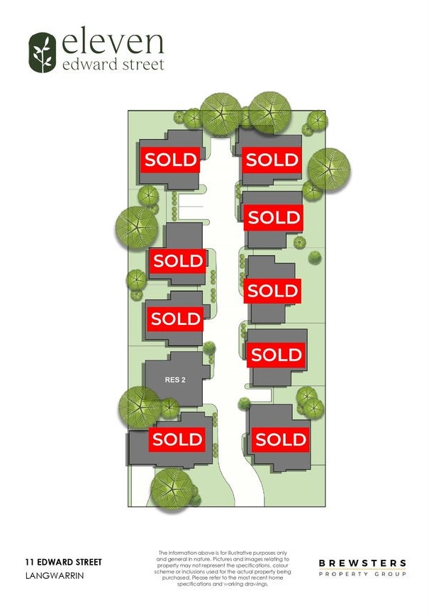 Eleven Edward Townhomes - Langwarrin Masterplan