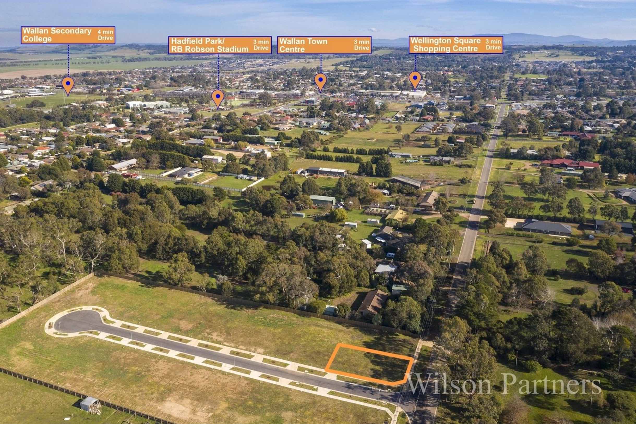 Elisha Court Wallan Aerial