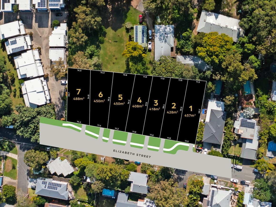 Elizabeth Estate - Toowong Aerial