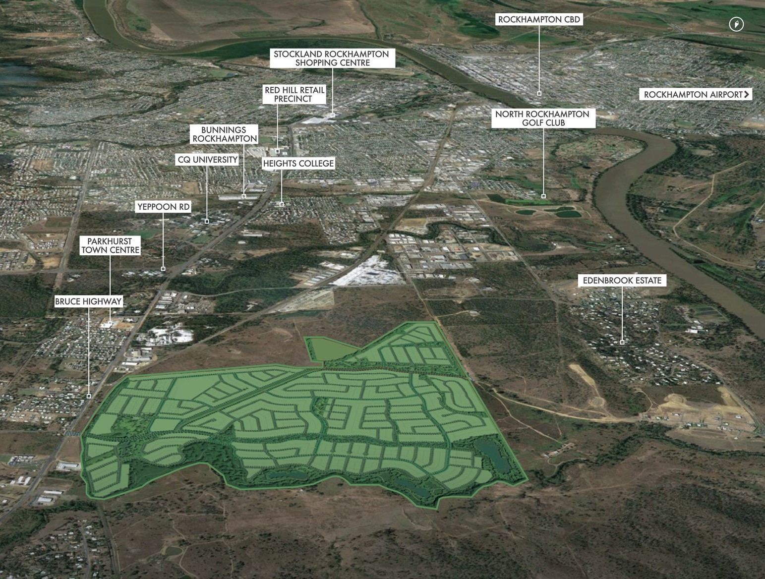 Ellida Estate - Parkhurst Location Map