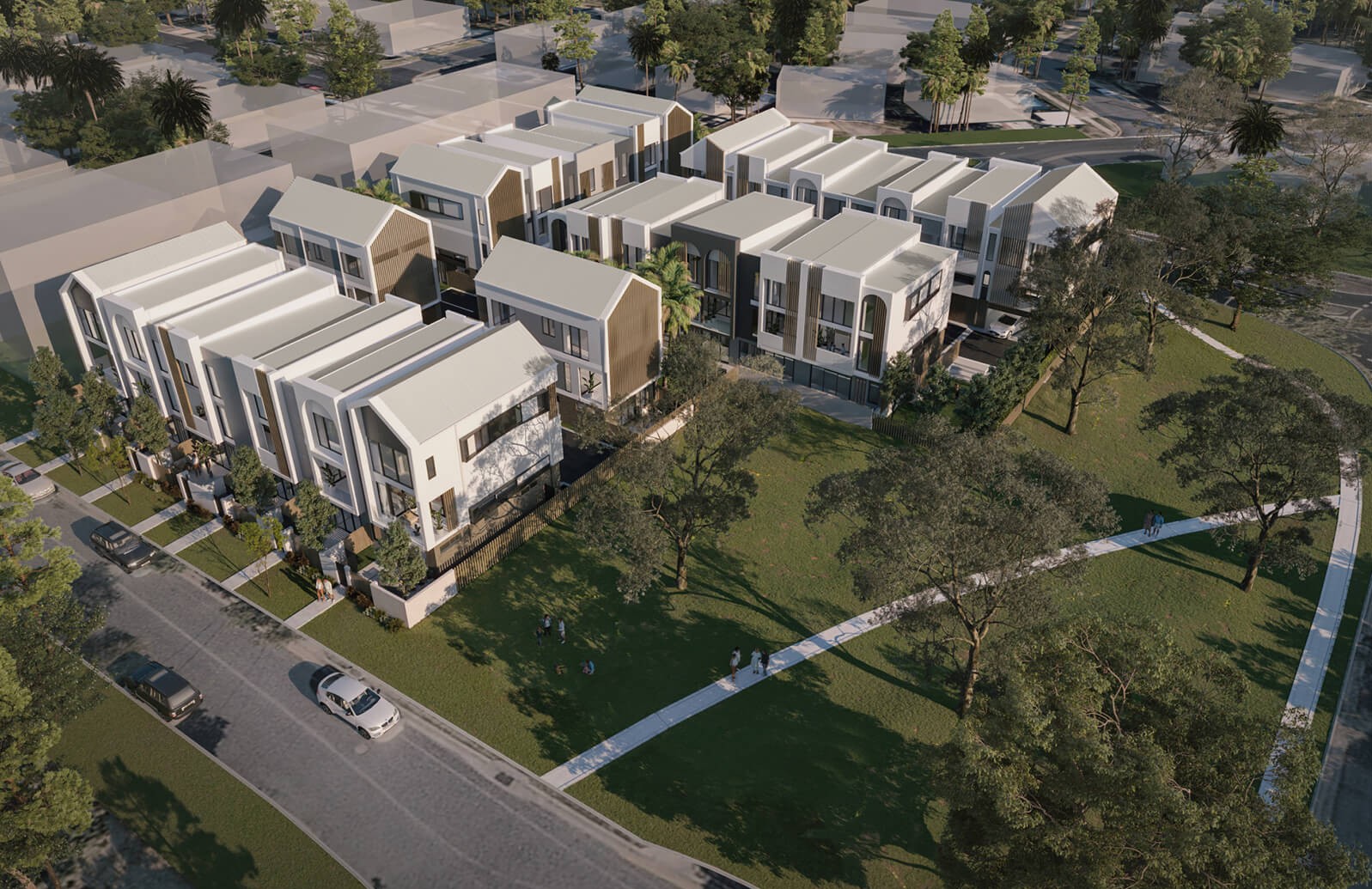 Ellis Terraces - Southport Render