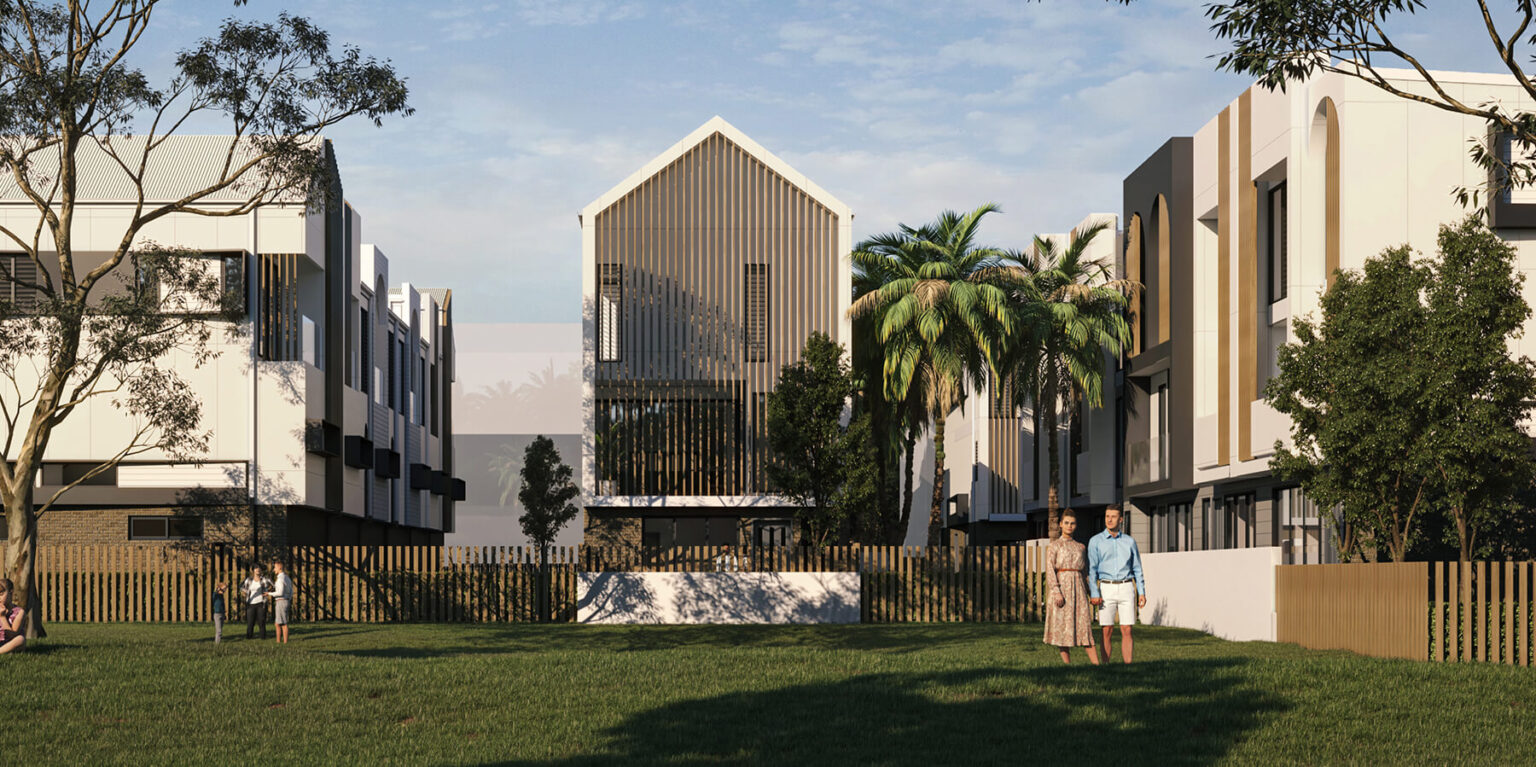 Ellis Terraces - Southport Render