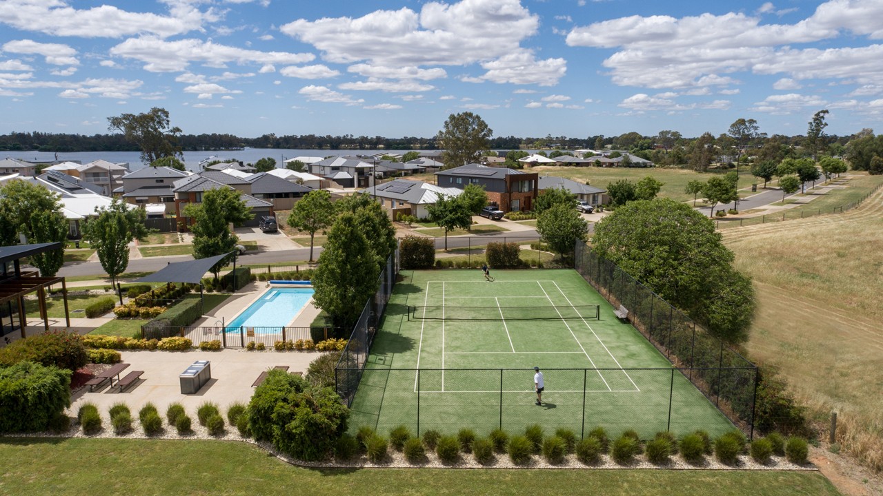 Elloura Estate - Nagambie Aerial