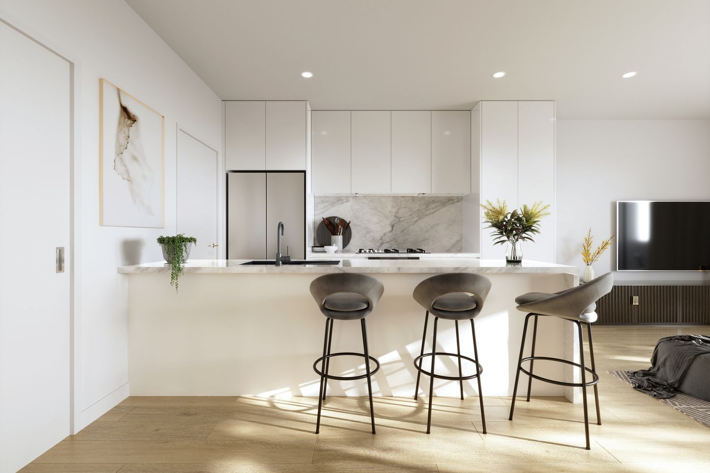 Elmsbury Townhouses - Wantirna South Kitchen