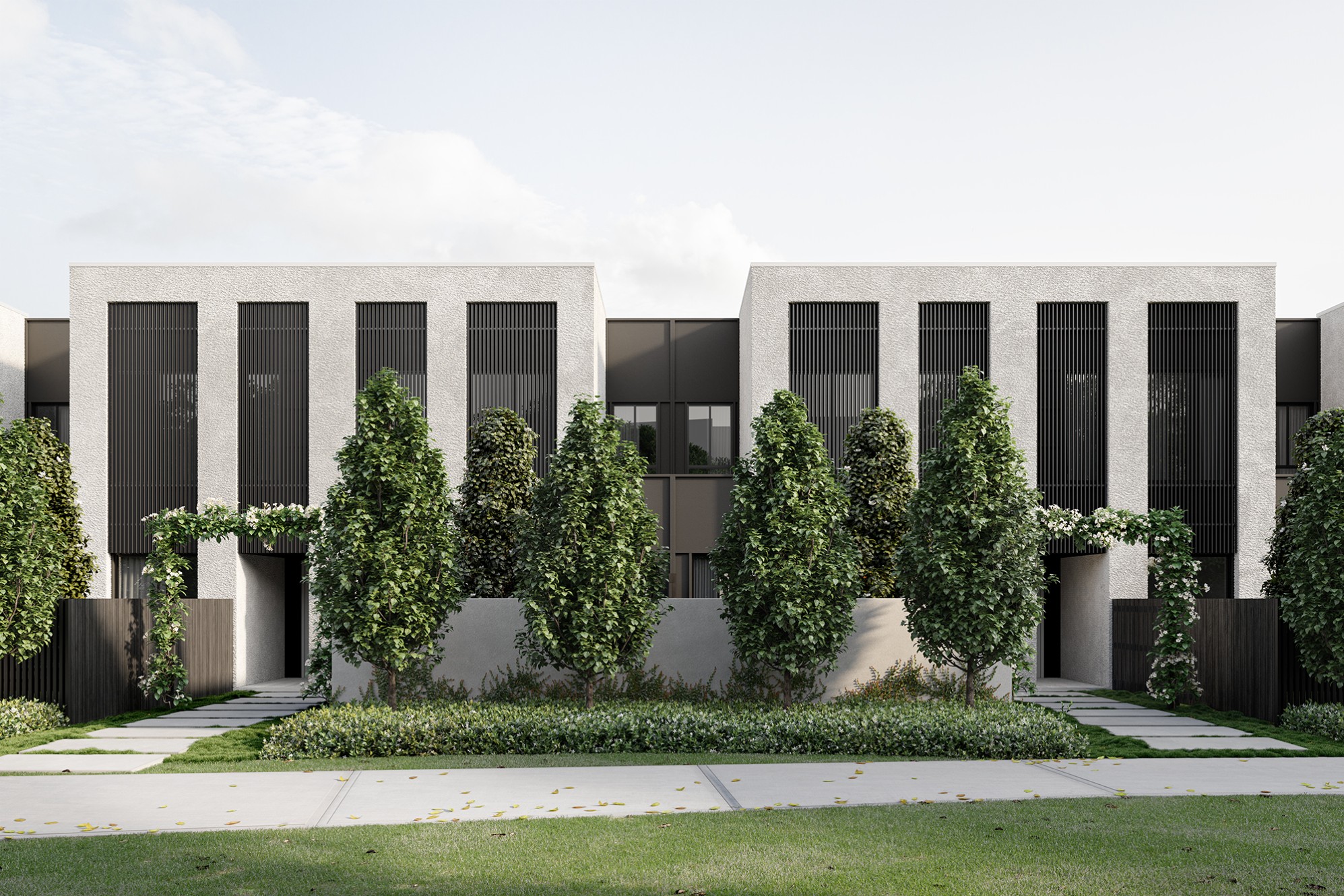 Ember Townhomes - Augustine Heights Render