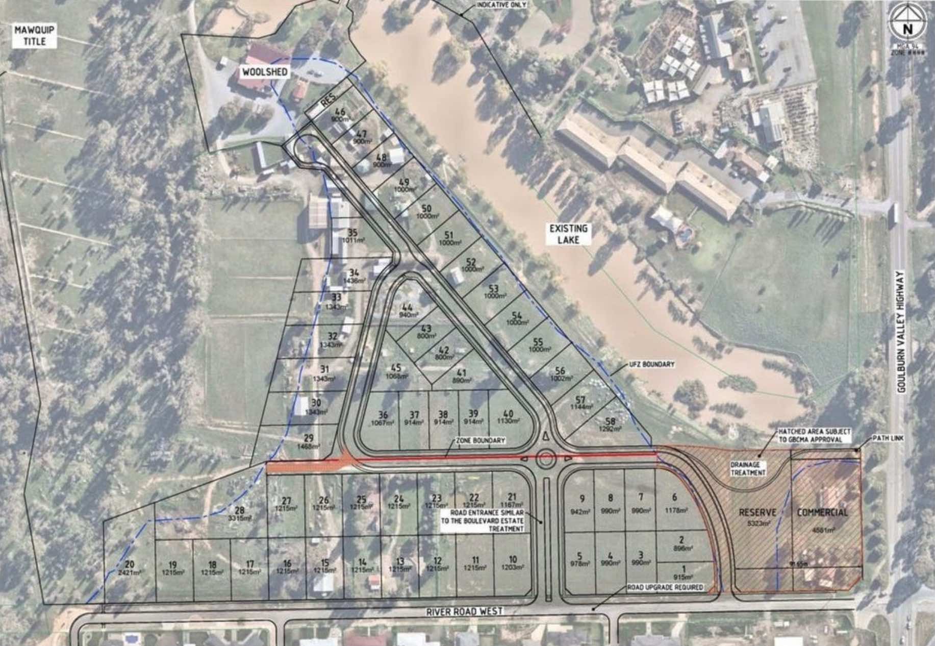 Emerald Bank Estate - Kialla Masterplan