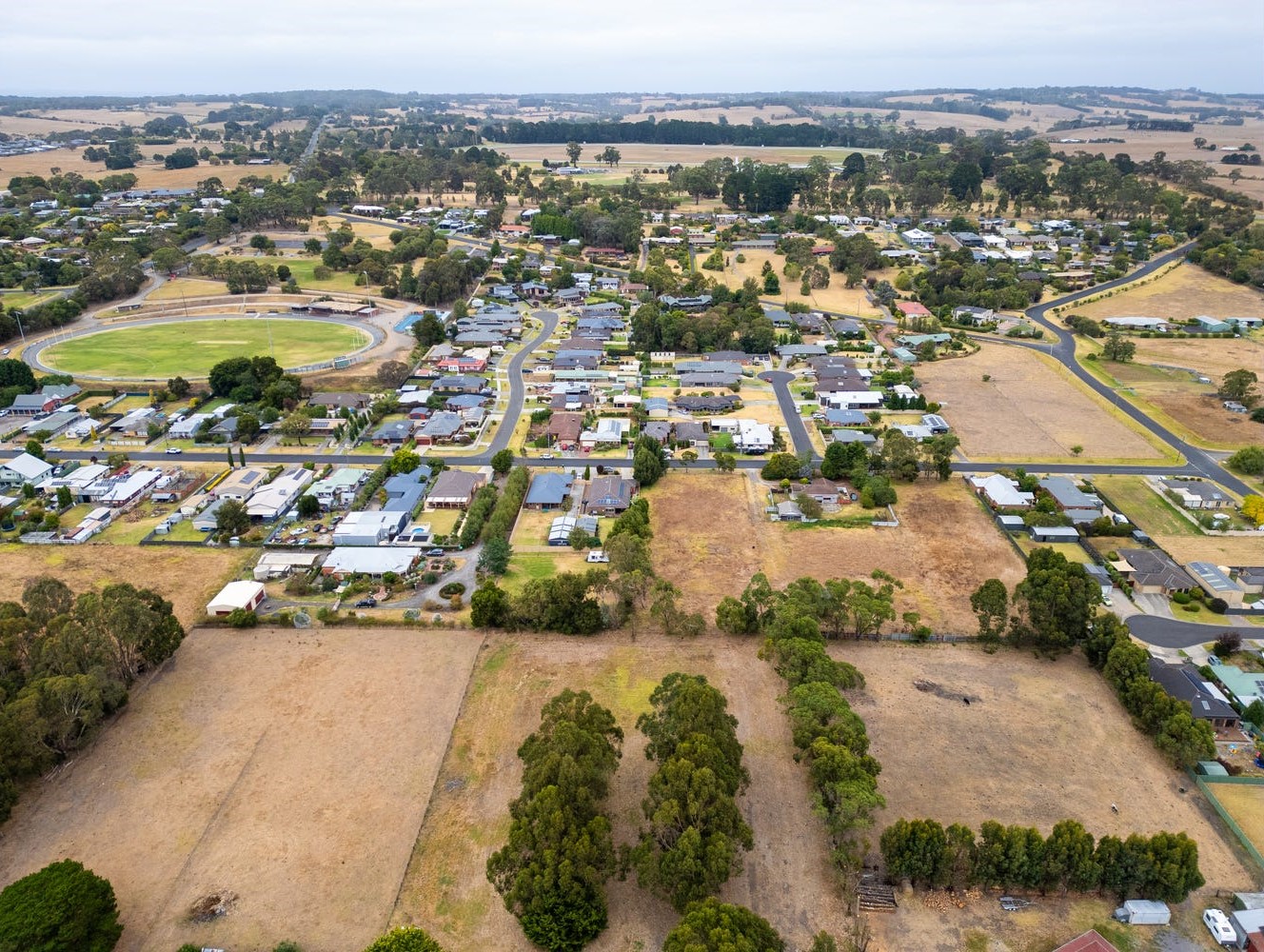 Emerald Estate - Elliminyt Aerial