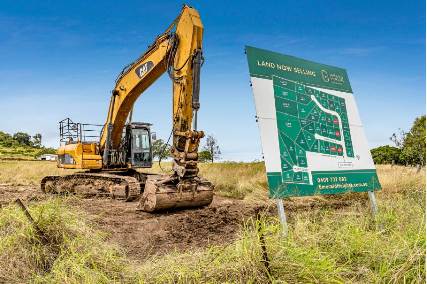 Emerald Estate - Plainland Construction Progress