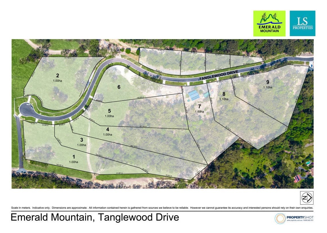 Emerald Mountain Estate - Tanglewood Masterplan