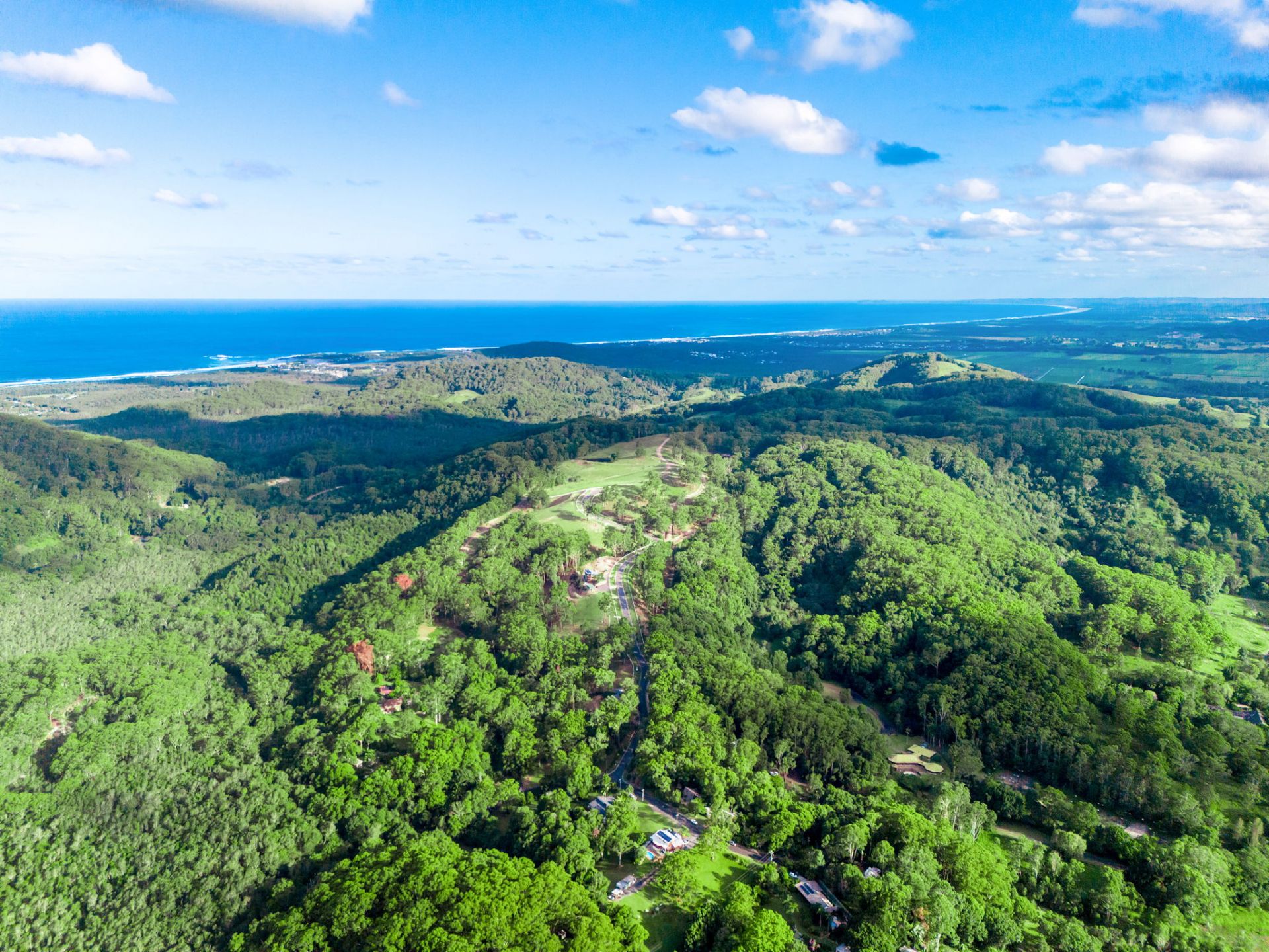 Emerald Mountain Estate - Tanglewood Aerial