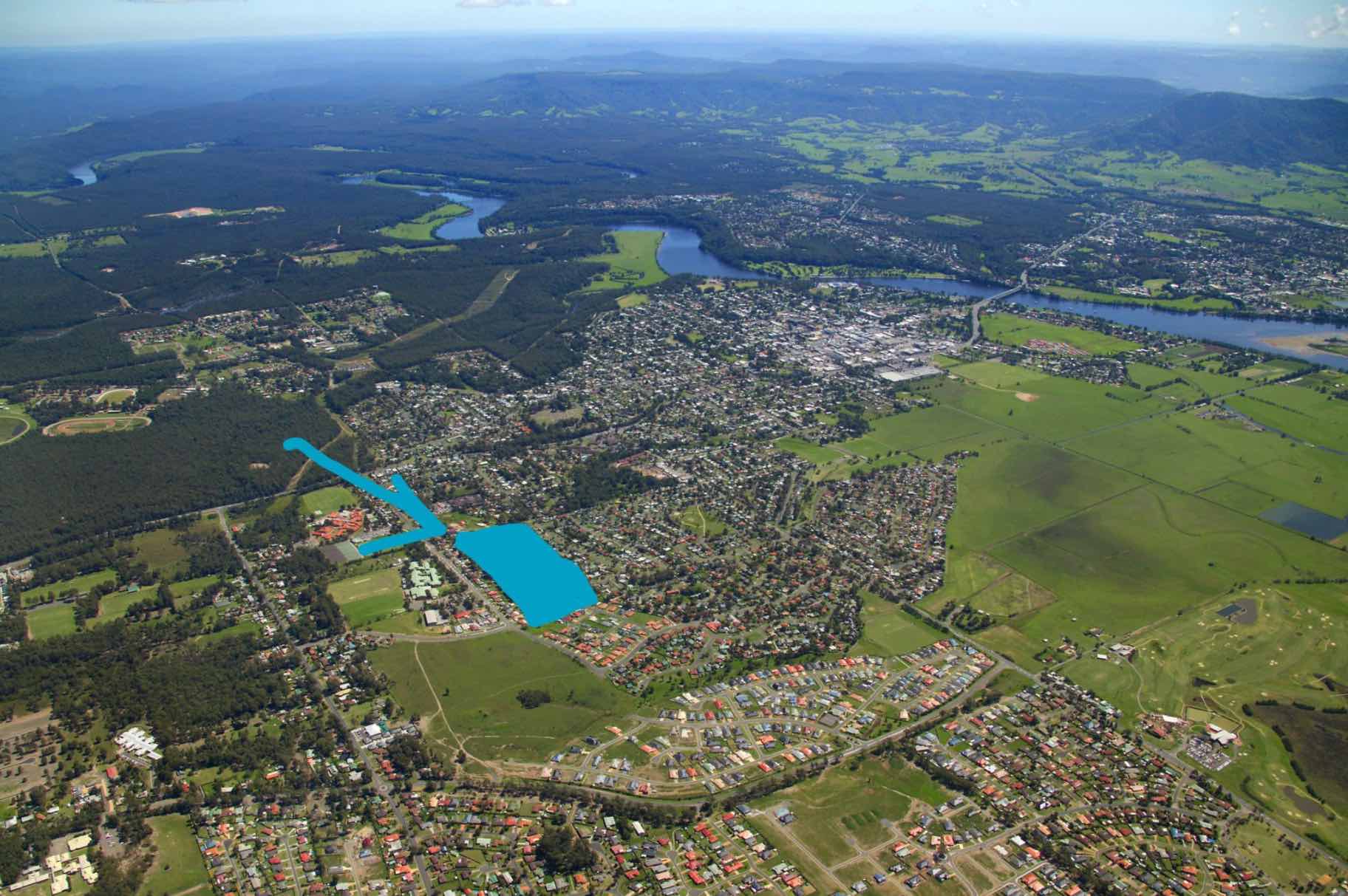 Endeavour Estate - Nowra Aerial
