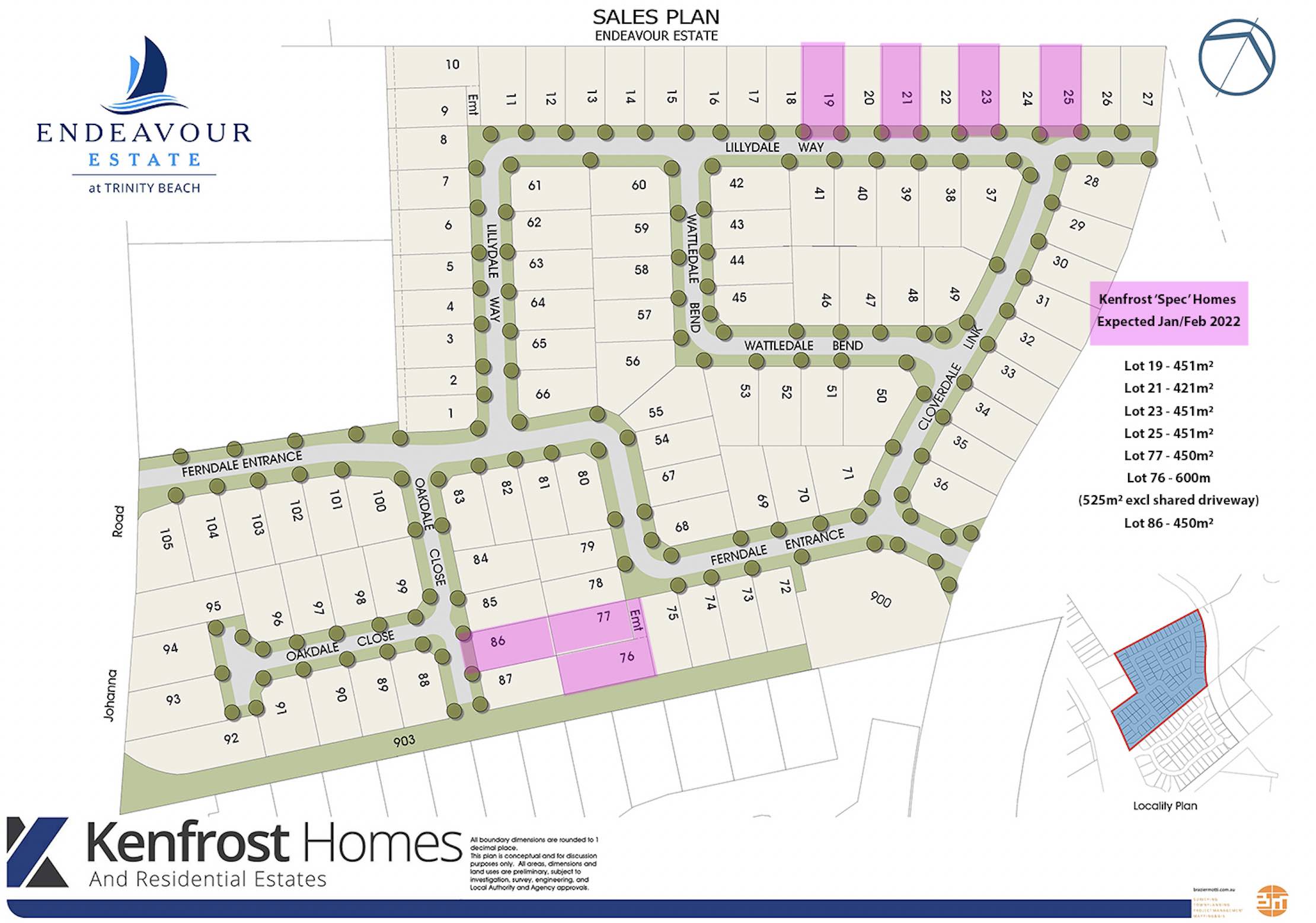 Endeavour Estate - Trinity Beach Masterplan