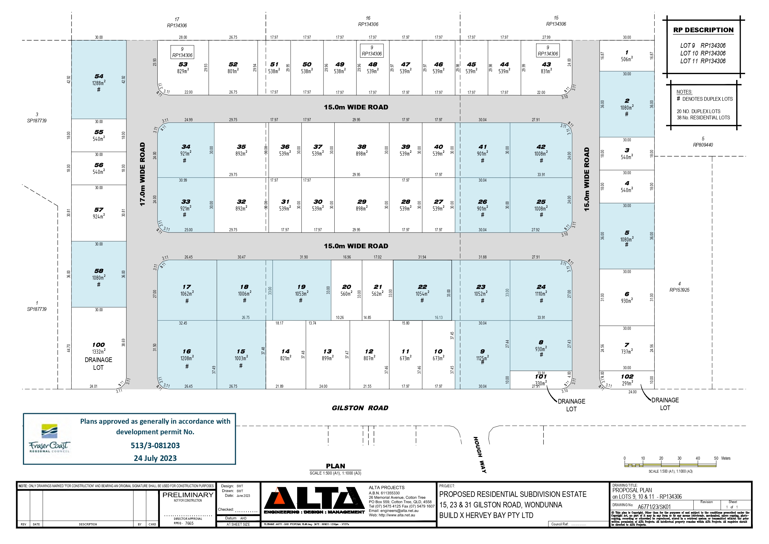Endorsement of Revised Plans of Development - MCU22.0103 - 513.3-081203 - 18 Doolong South Road, Wondunna_page-0001 Masterplan