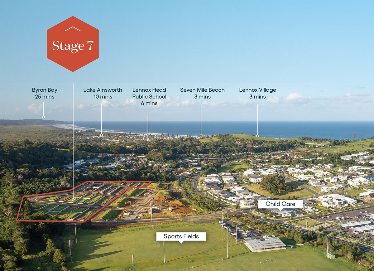 Epiq Estate - Lennox Head Aerial
