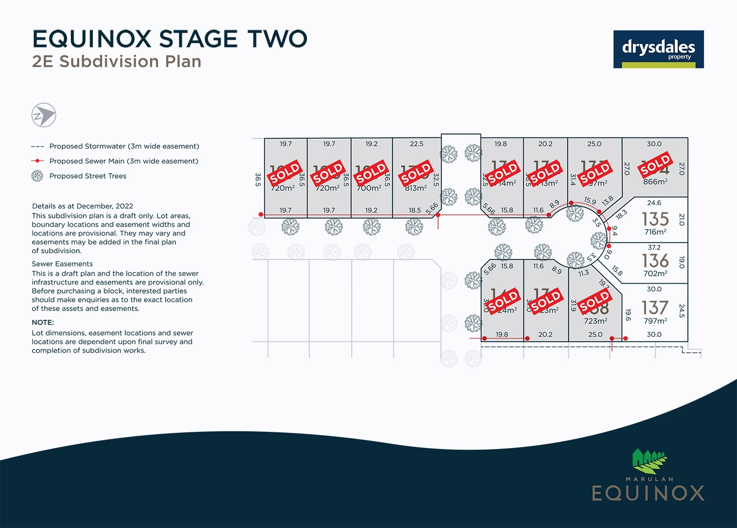 Equinox Estate - Marulan Release Map