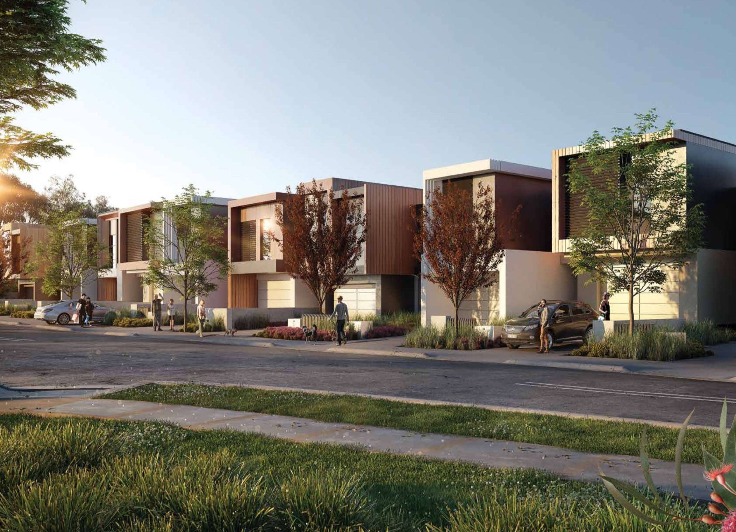 Essentia Townhomes Norwest - Bella Vista Render