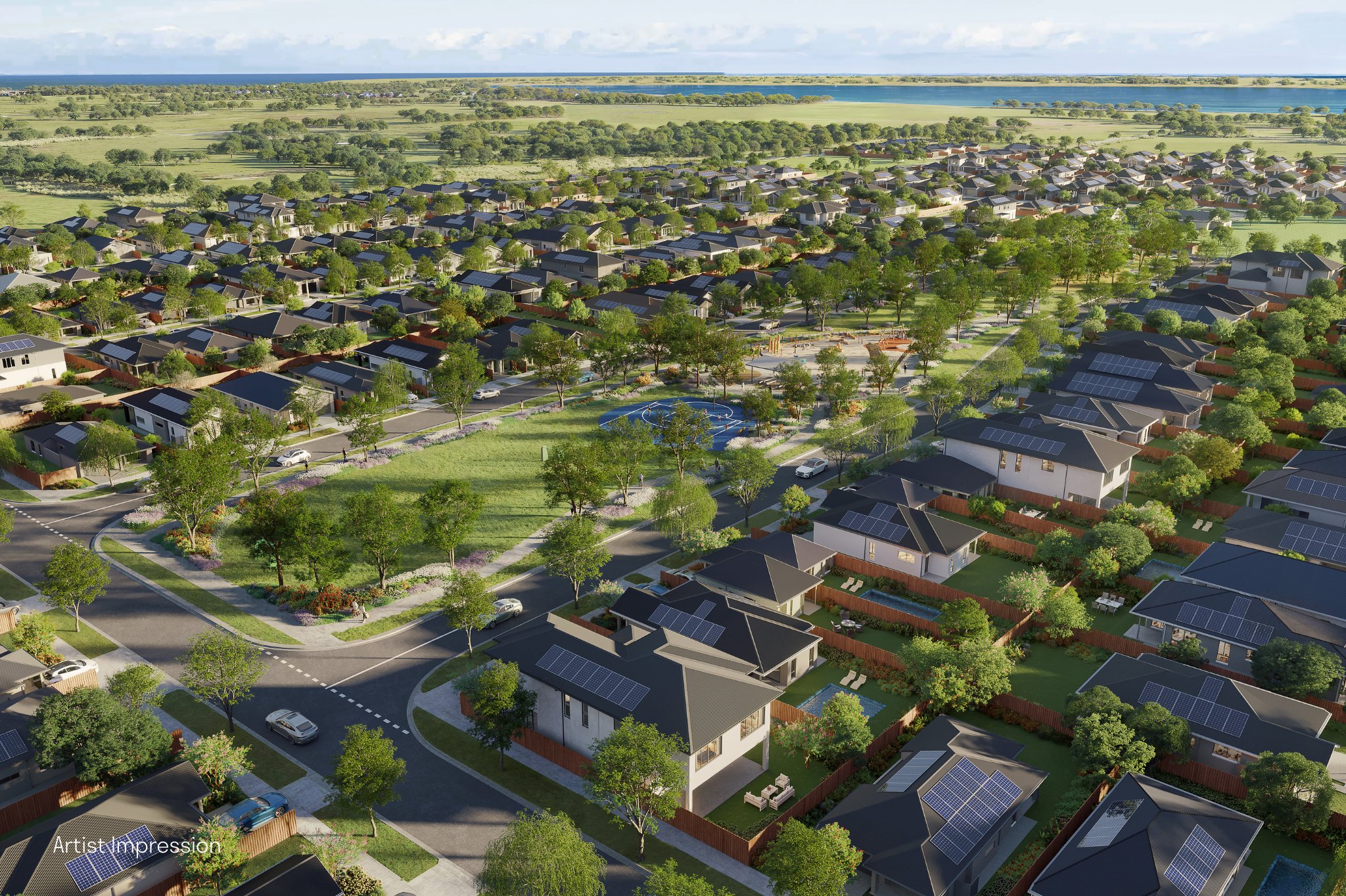Estuary Estate - Leopol Render
