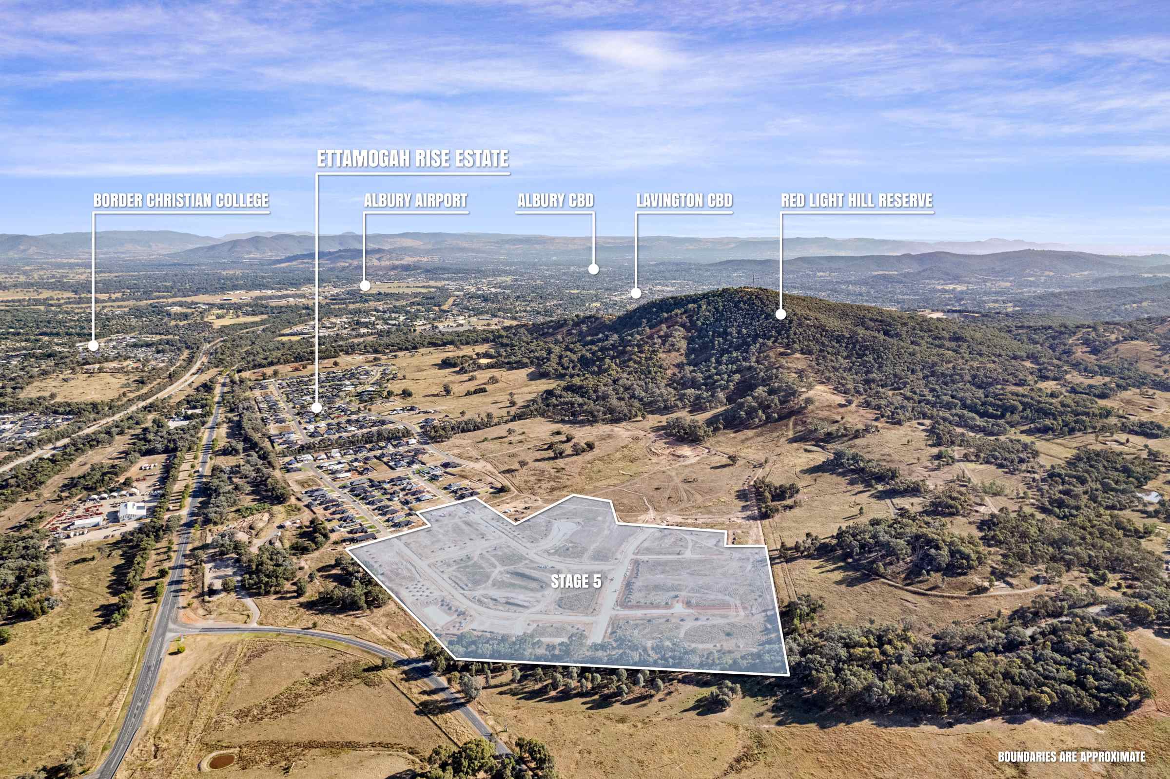 Ettamogah Rise Estate - Ettamogah Aerial