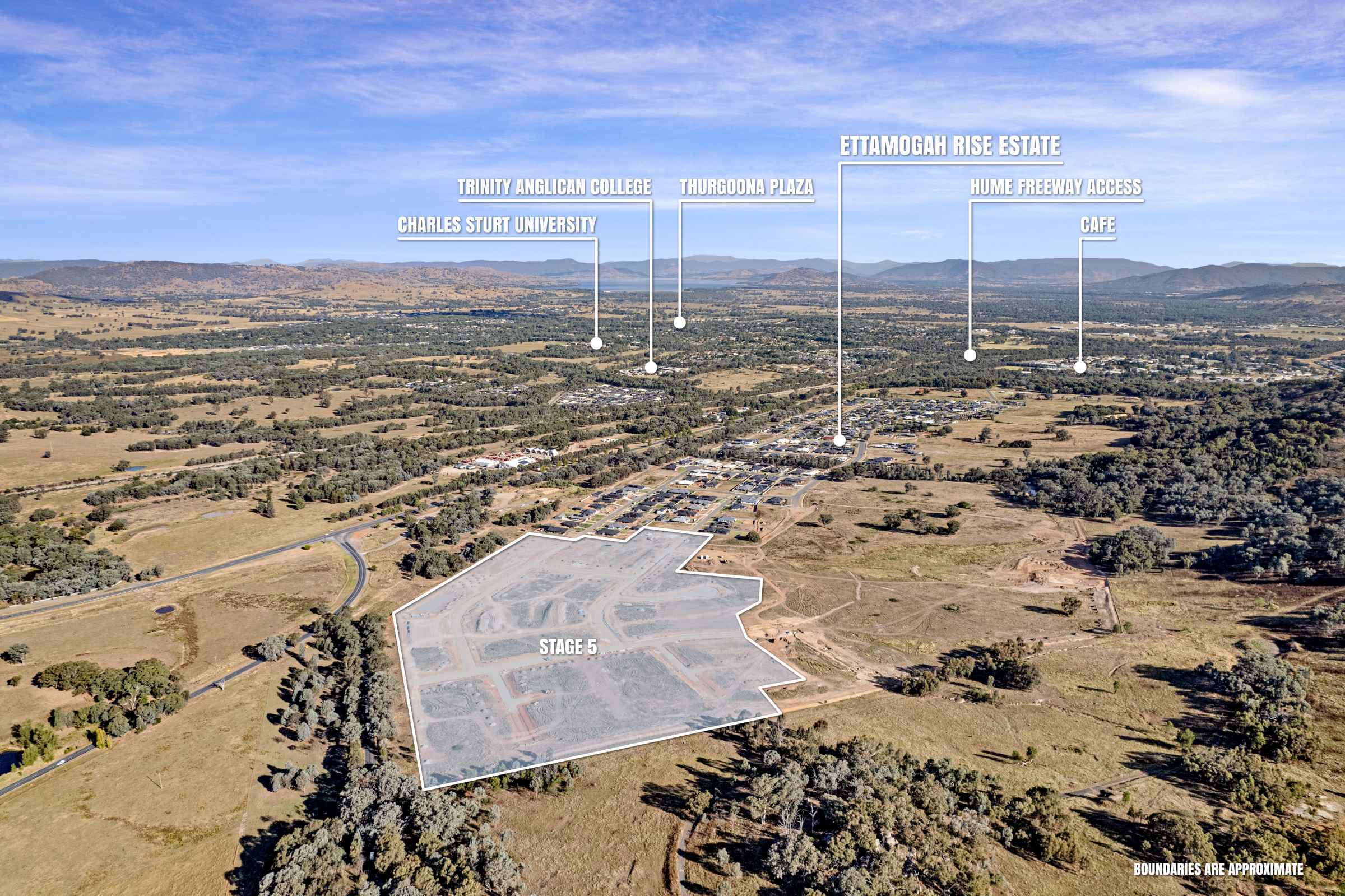 Ettamogah Rise Estate - Ettamogah Aerial