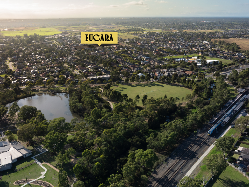 Eucara Estate - Lynbrook Aerial