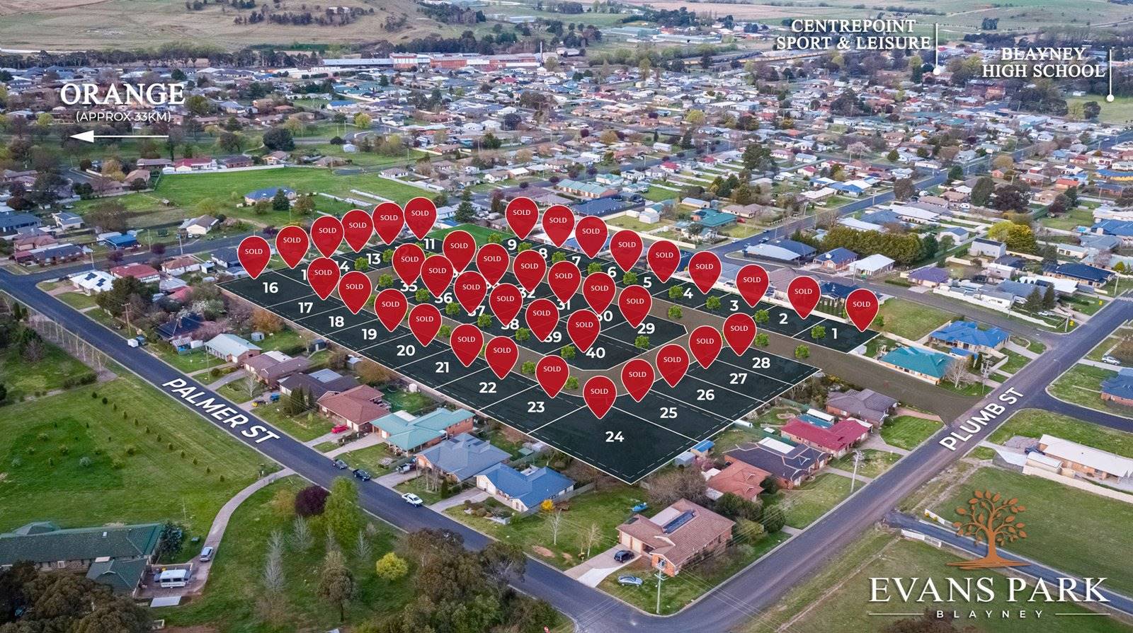 Evans Park Estate - Blayney Master Plan