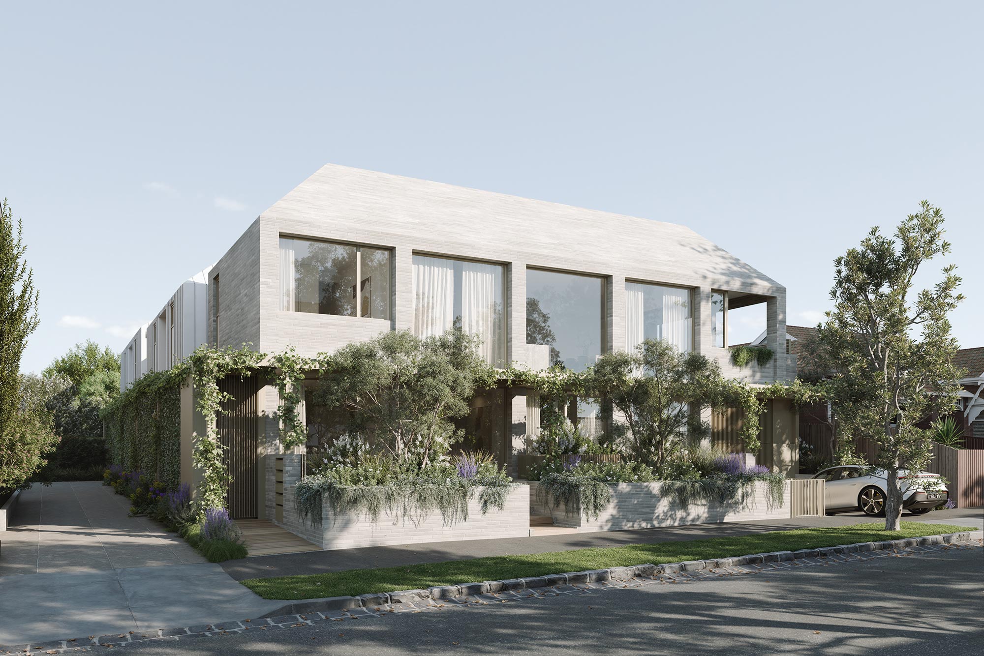 Ever Elwood Townhomes - Elwood  Render