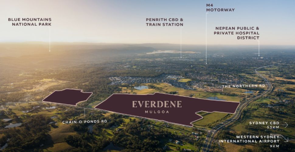 Everdene Estate - Mulgoa Aerial
