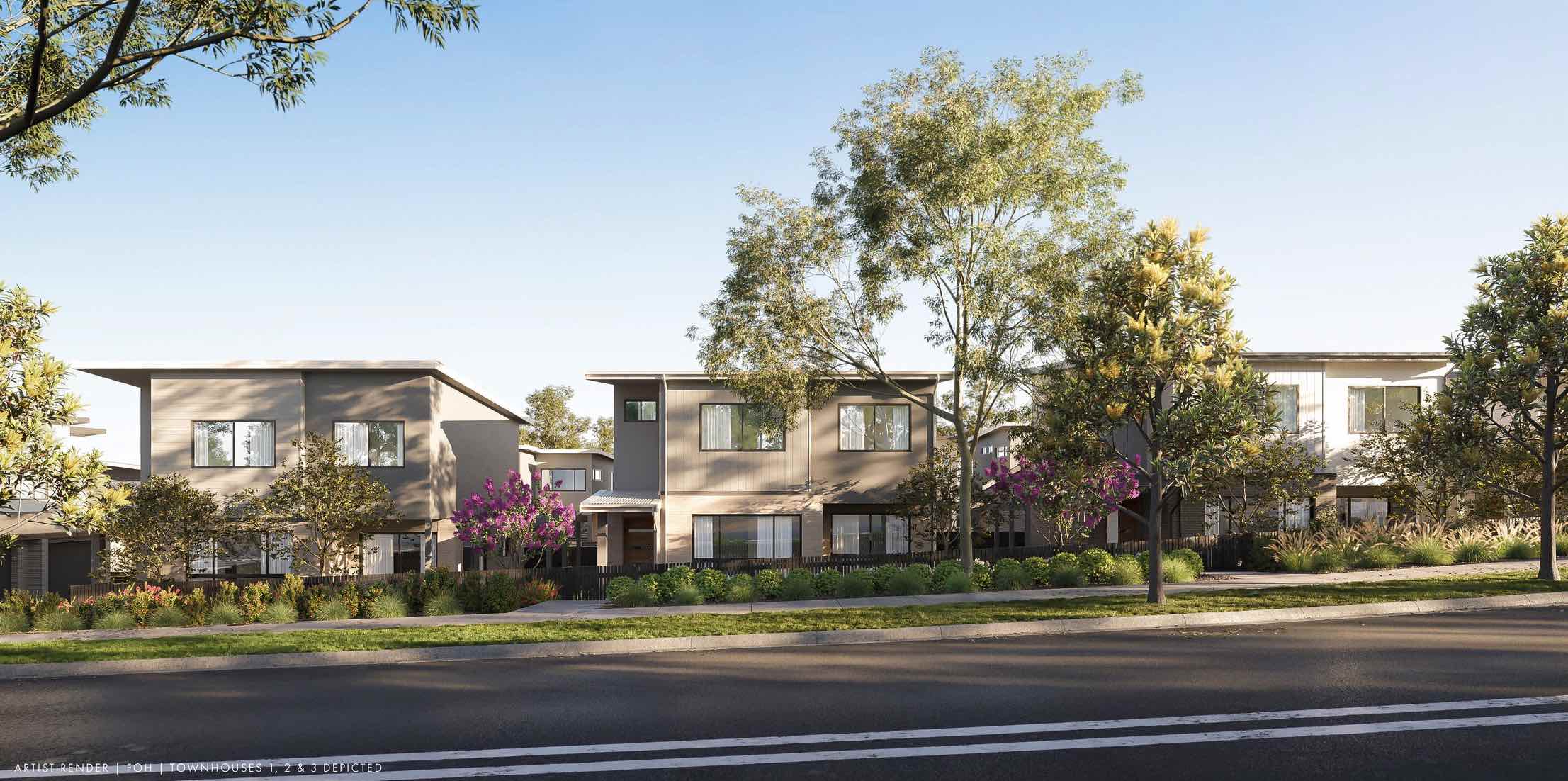 Everlea Estate - Mount Hutton Render
