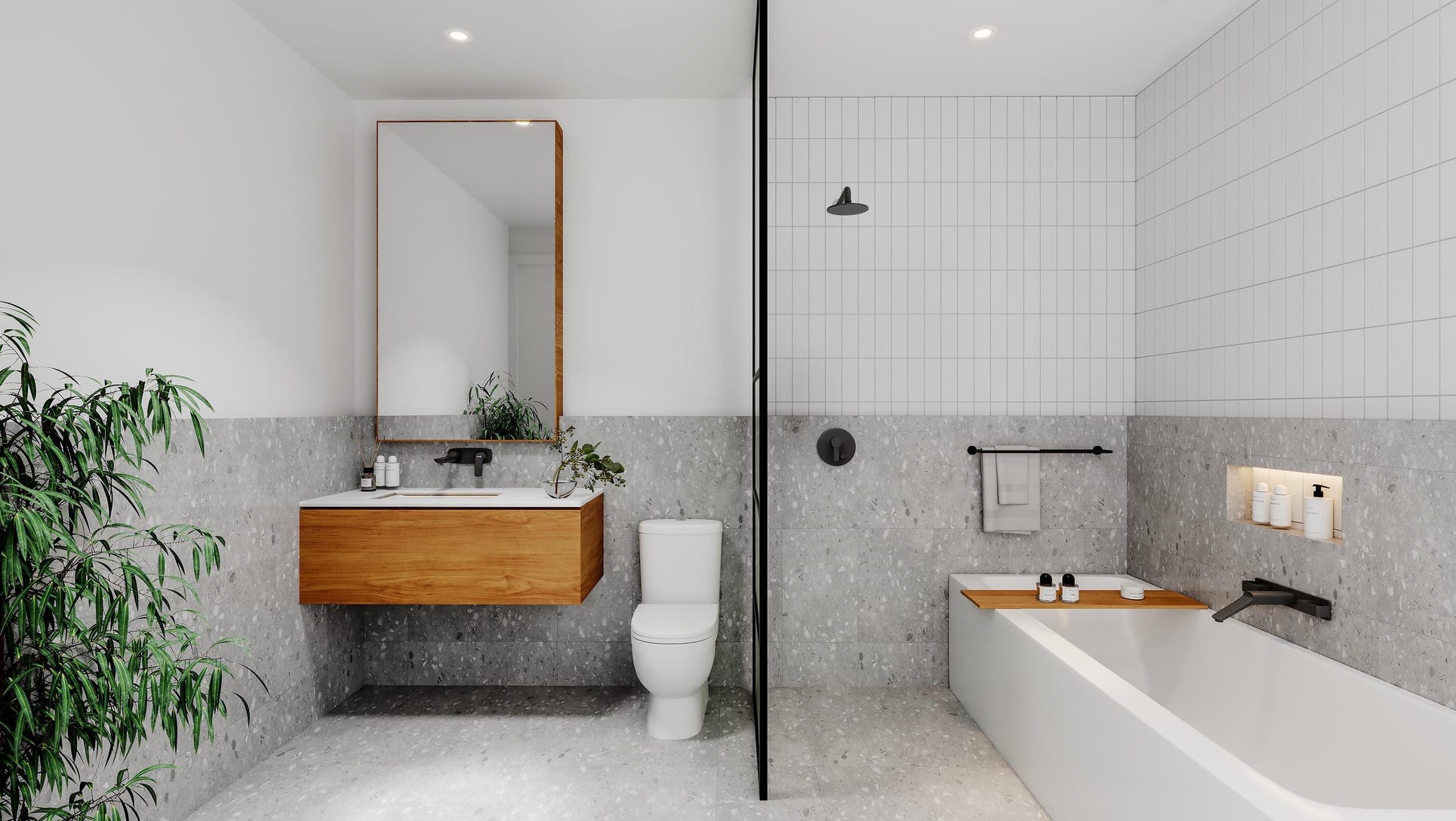Everson Place Townhomes - Boronia Bathroom