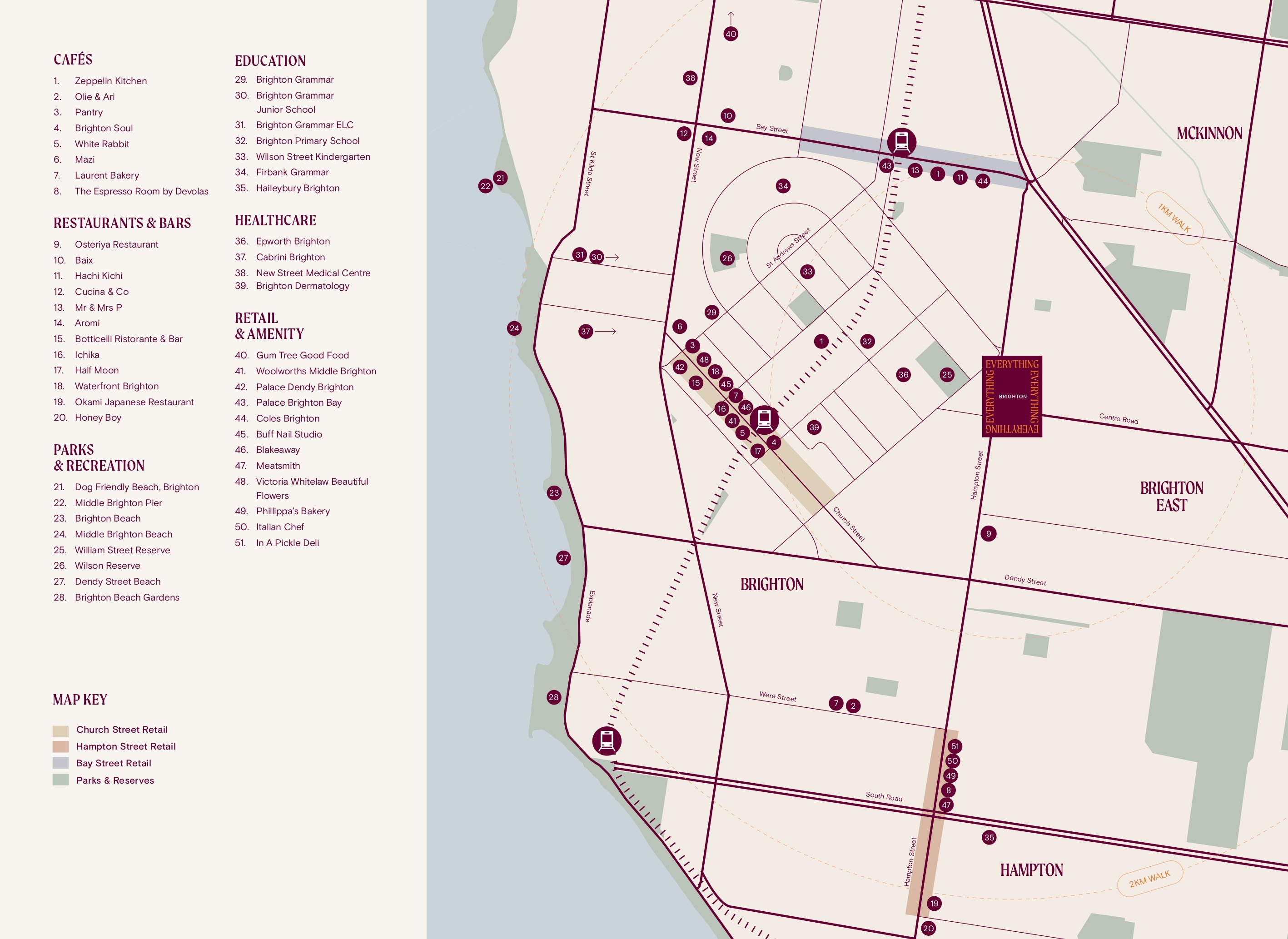 Everything Brighton - Brighton Location Map