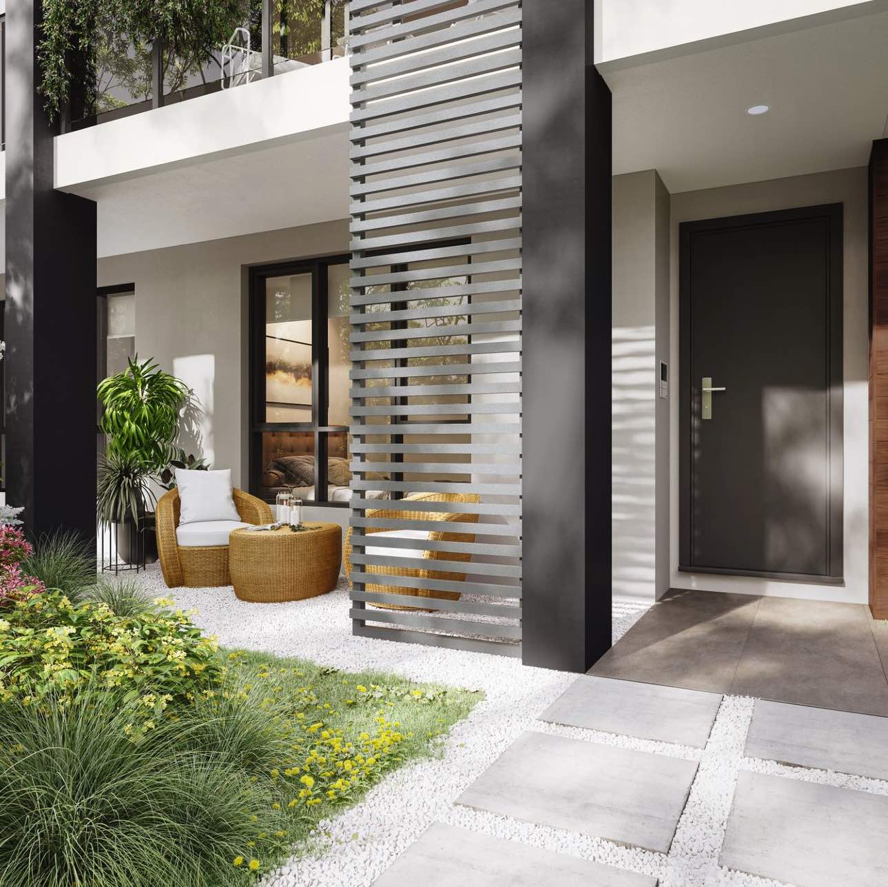Evoke Townhomes - South Morang Render