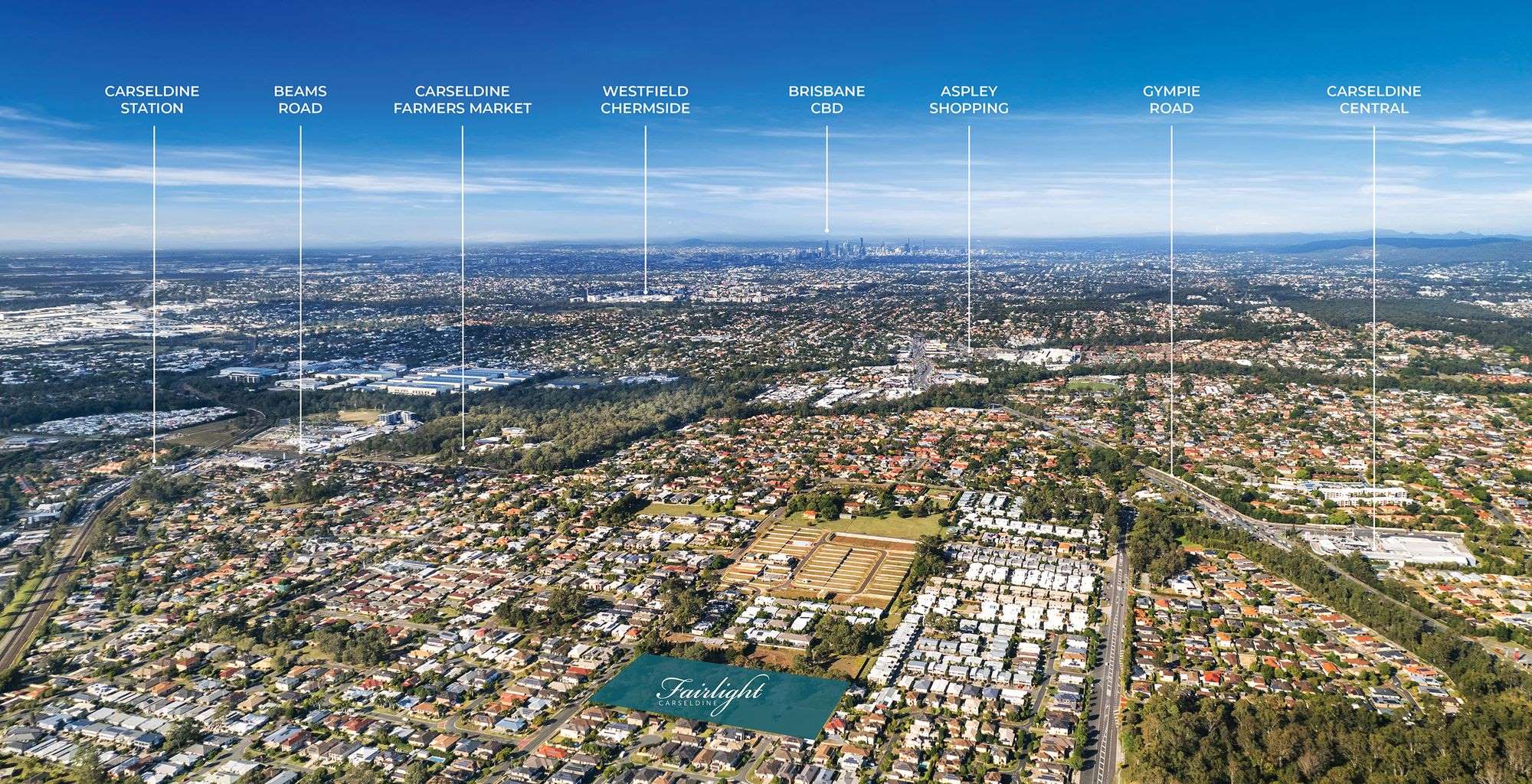 Fairlight Estate - Carseldine Aerial