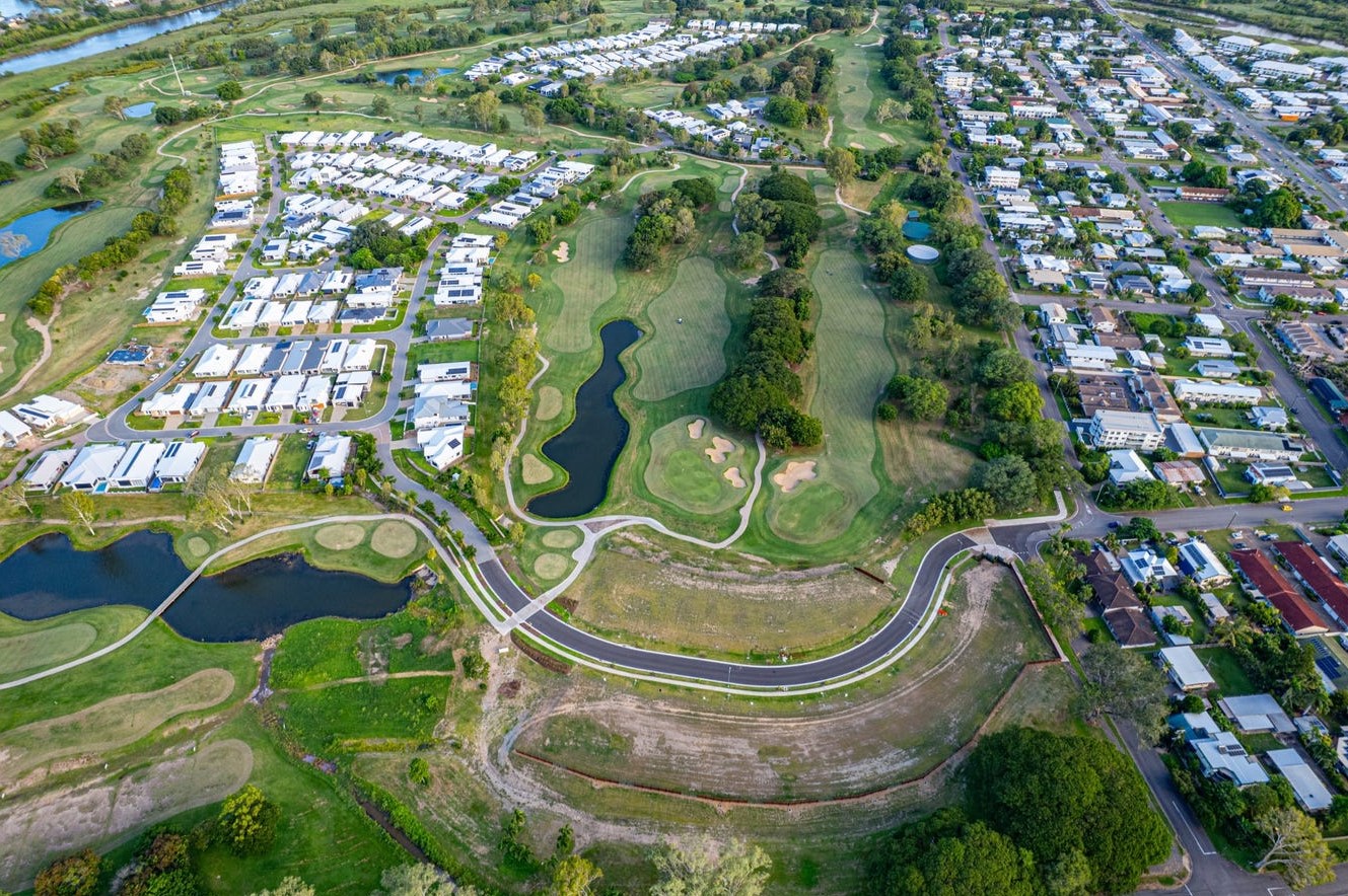Fairways at Townsville Golf Club Estate - Rosslea Aerial