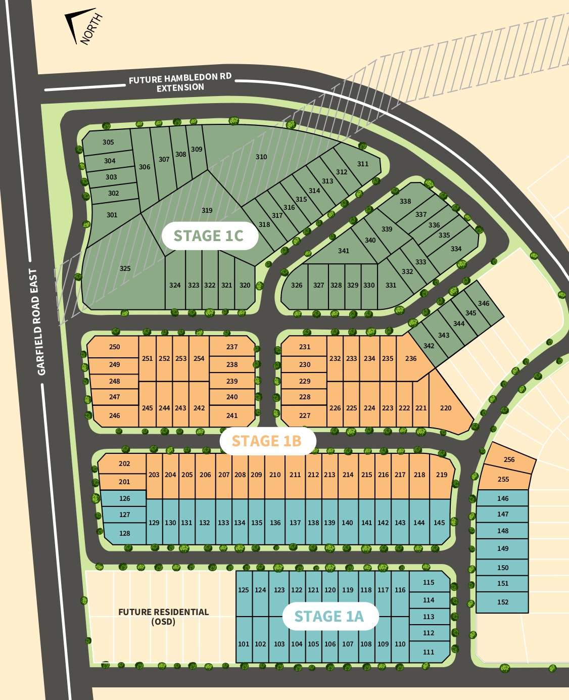 Fairwood Rise Estate - Rouse Hi Masterplan