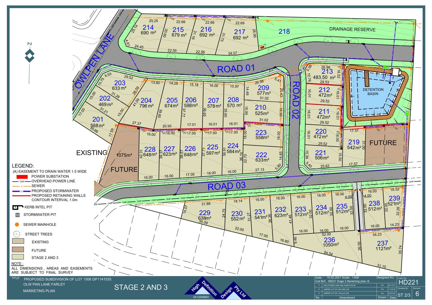 Farley Rise Estate - Farley Master Plan