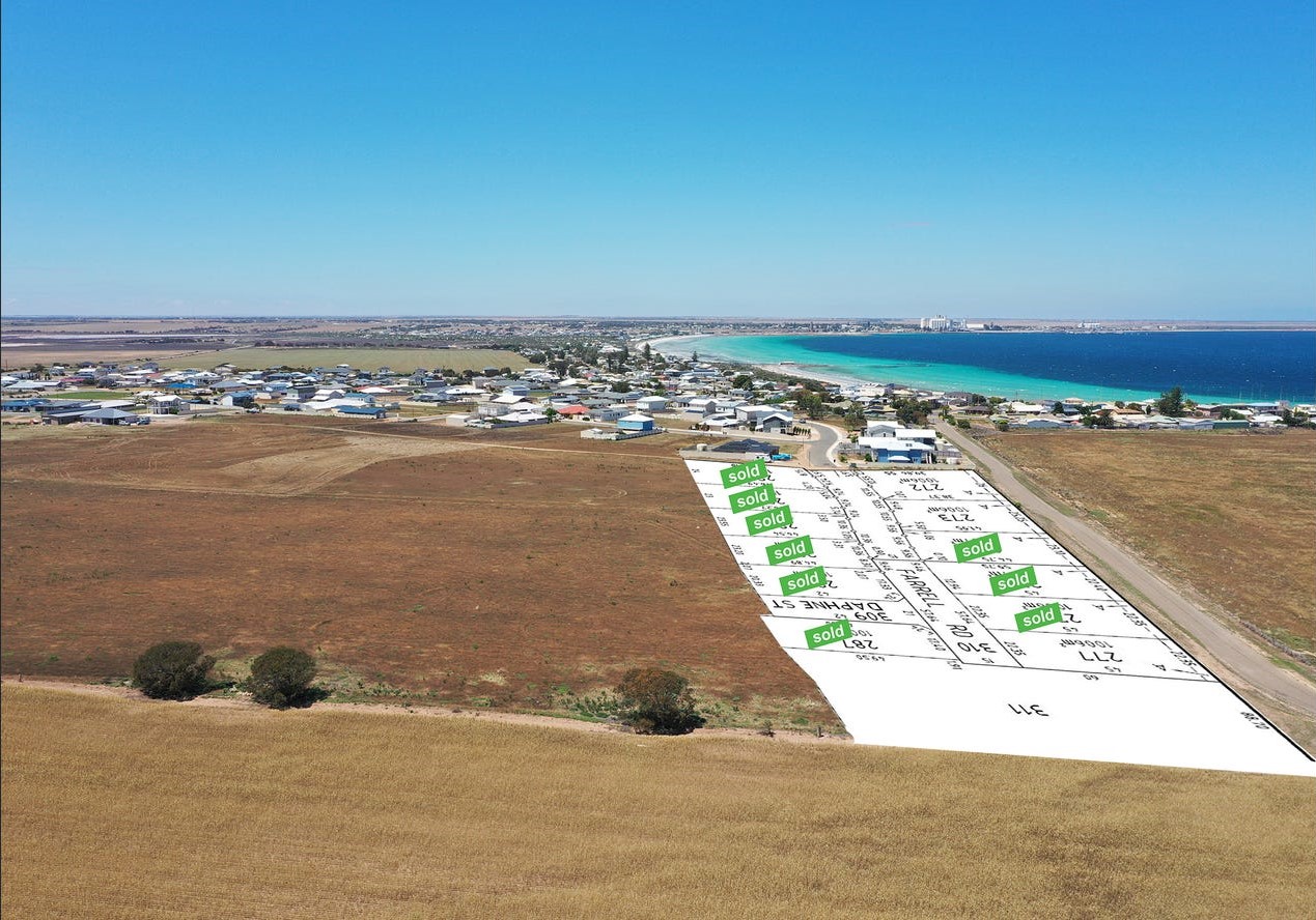Farrell Road - North Beach Aerial