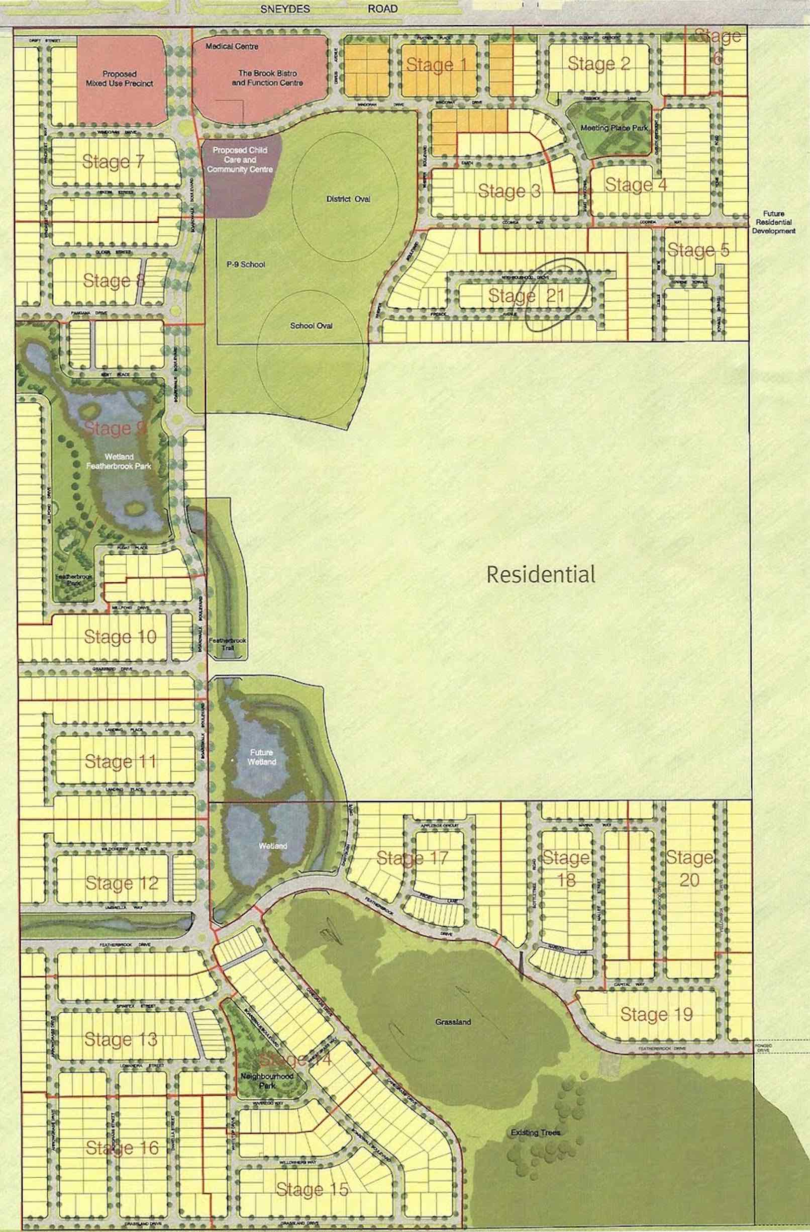 Featherbrook Point Cook Masterplan