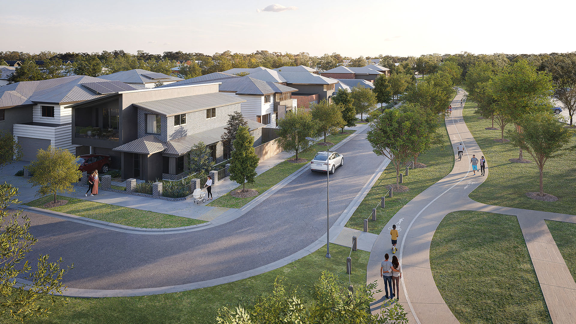 Fernlea Estate - Cly Render